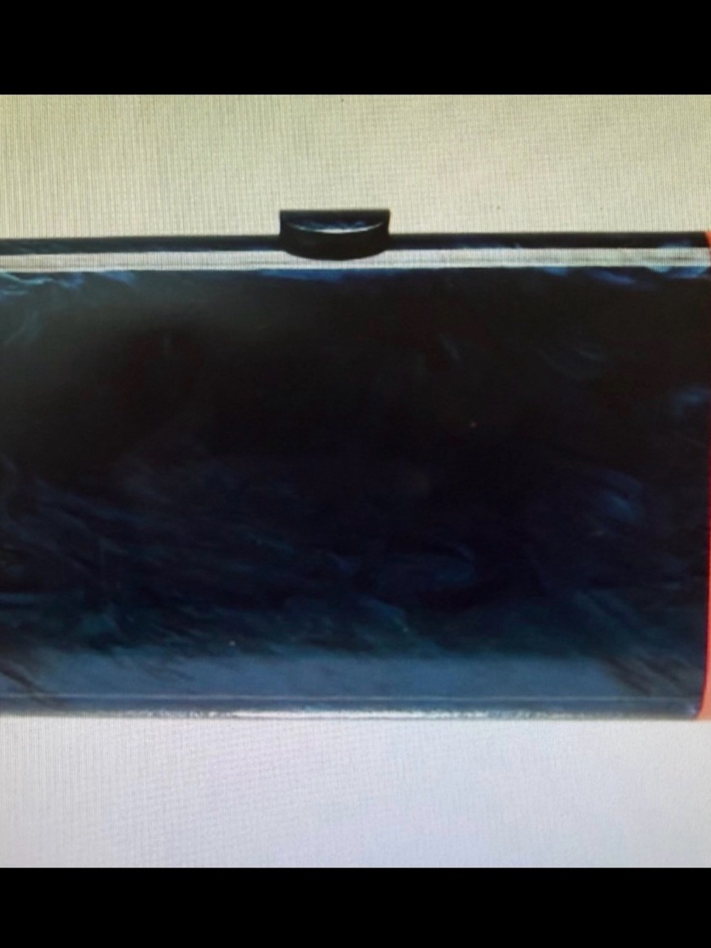 Edie Parker acrylic clutch